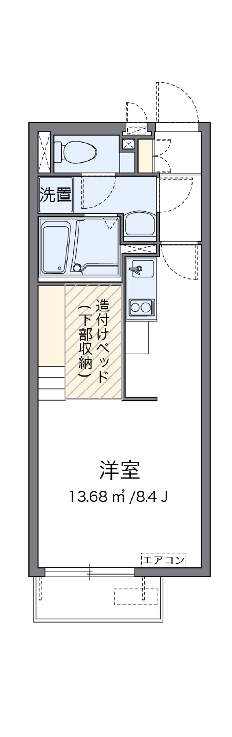 ミランダソレーユ 間取図