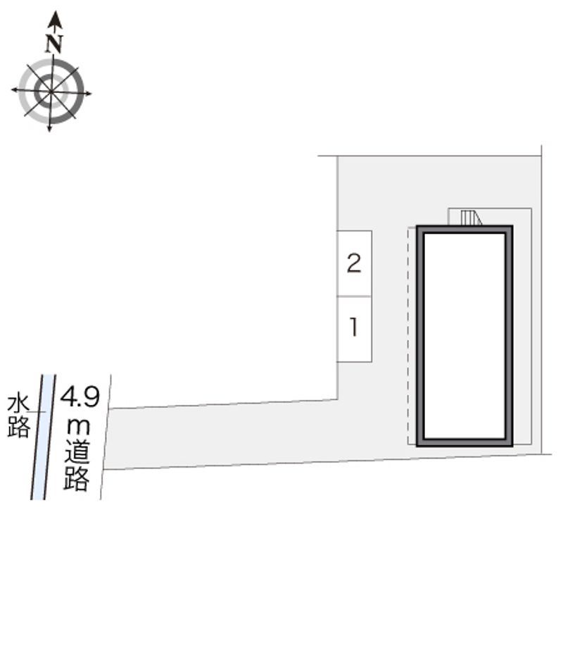 レオパレスＳＥＬＥＮＩＴＥ 配置図