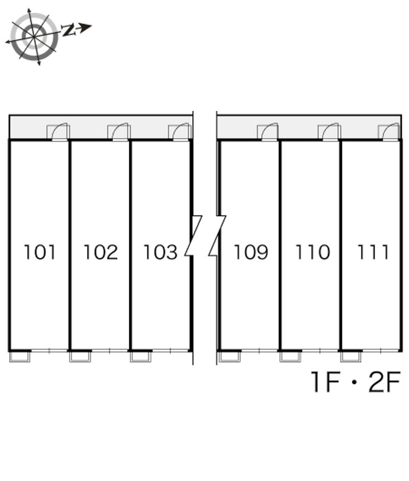 レオパレスＳＯＡＲＥＲ 間取り配置図