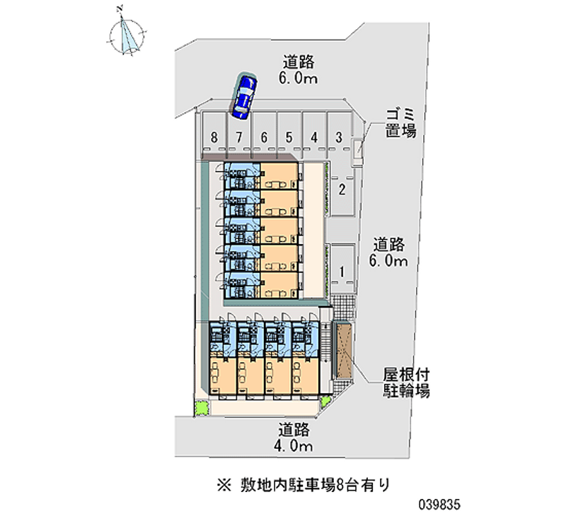 39835 Monthly parking lot