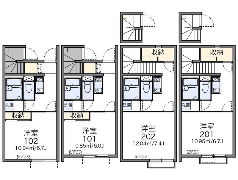 レオネクスト和 間取図