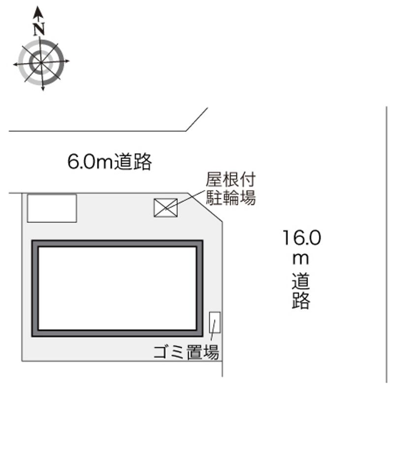レオパレスヴェルディ 配置図