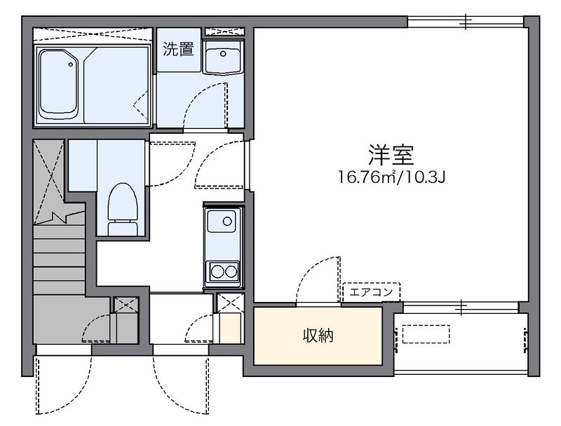 レオネクストヤマキⅡ 間取り