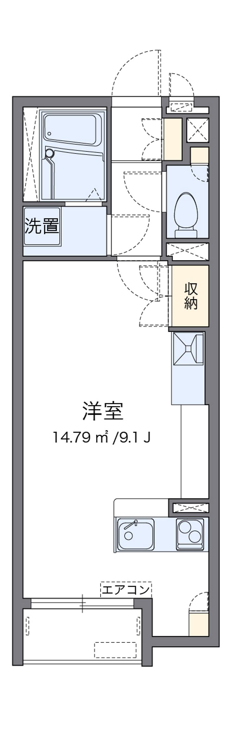 レオネクストサンフラワーⅣ 間取図
