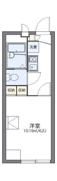 レオパレスＨｅａｒｔＷａｌｋ 間取り図