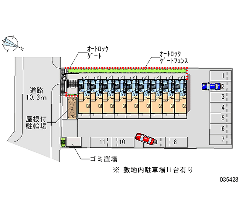 36428月租停車場