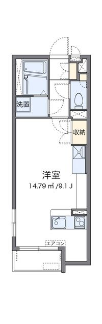 ミランダ新座ブルー２ 間取図