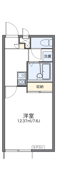 レオパレス孫平治 間取り図