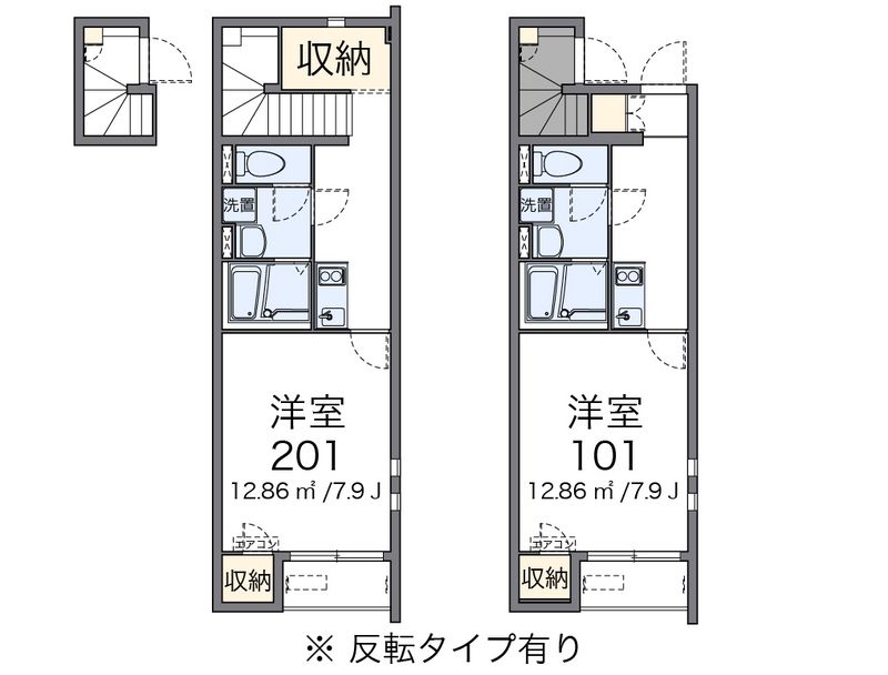 クレイノＦＬＯＲＡ　宇美 間取図