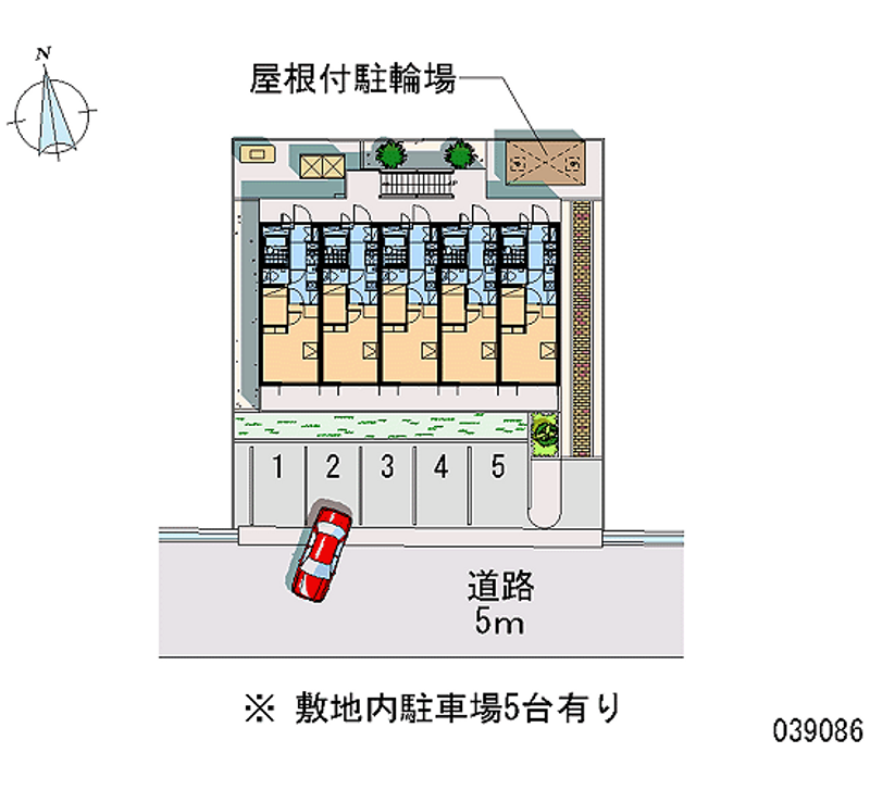レオパレスフエータ 区画図
