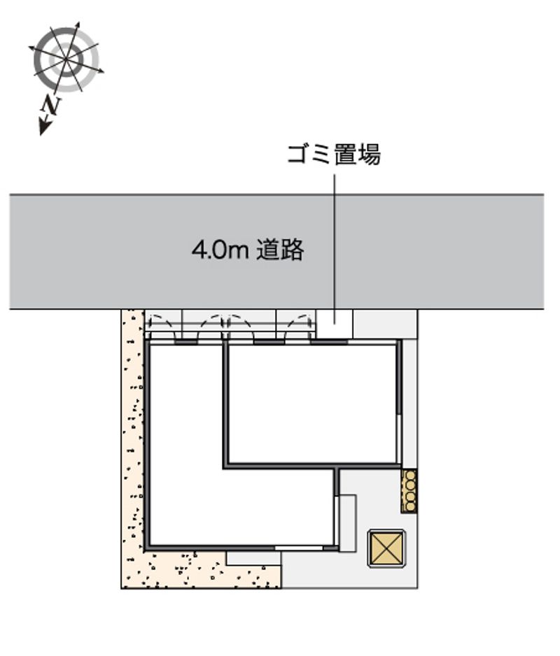 レオネクストきよみず扇 配置図