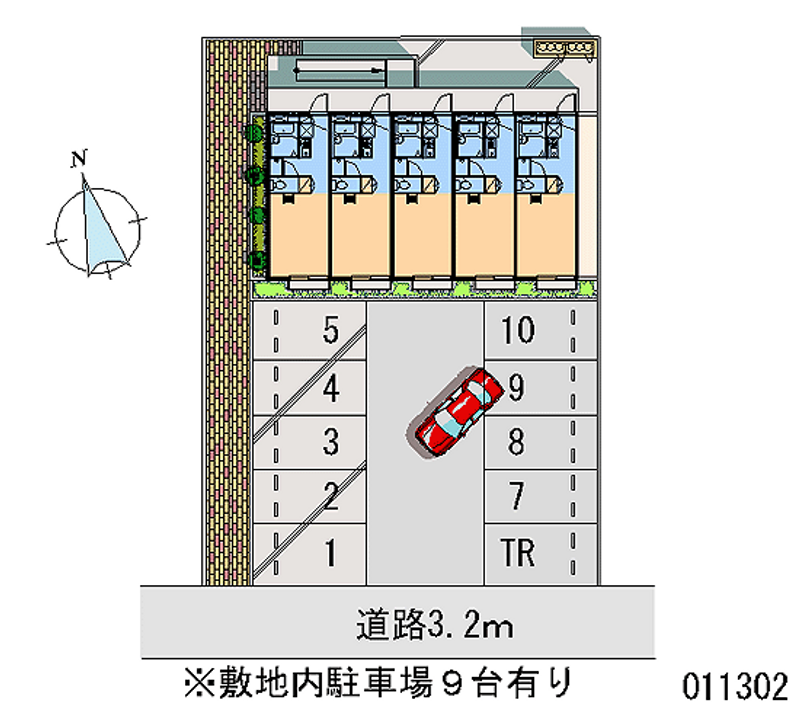 レオパレスＳａｋｕｒａ 月極駐車場