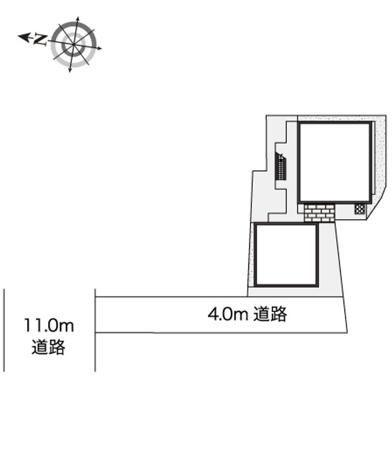 レオパレス汐の丘 配置図