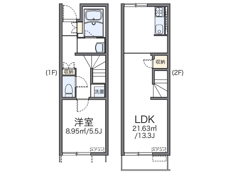 レオネクストＴＯＤＡ　Ｋ 間取図