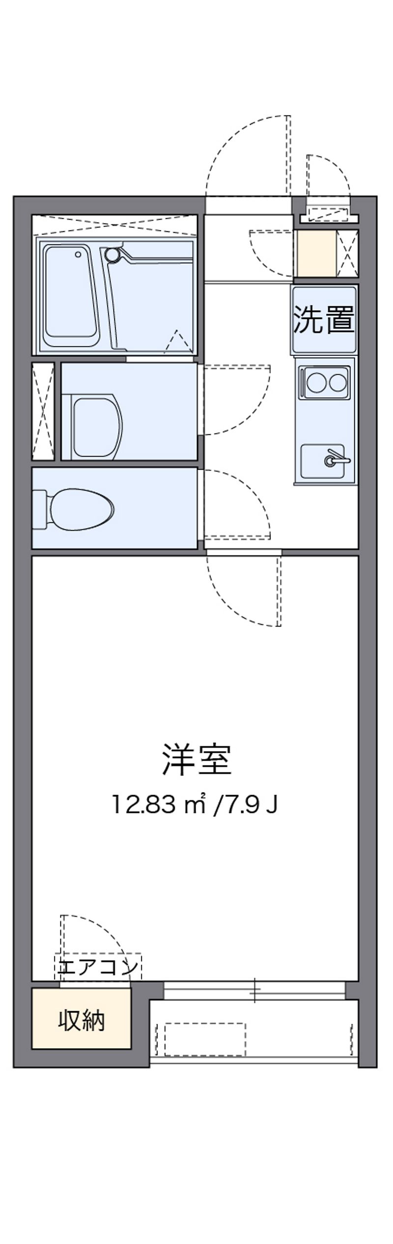クレイノシャノアール 間取図