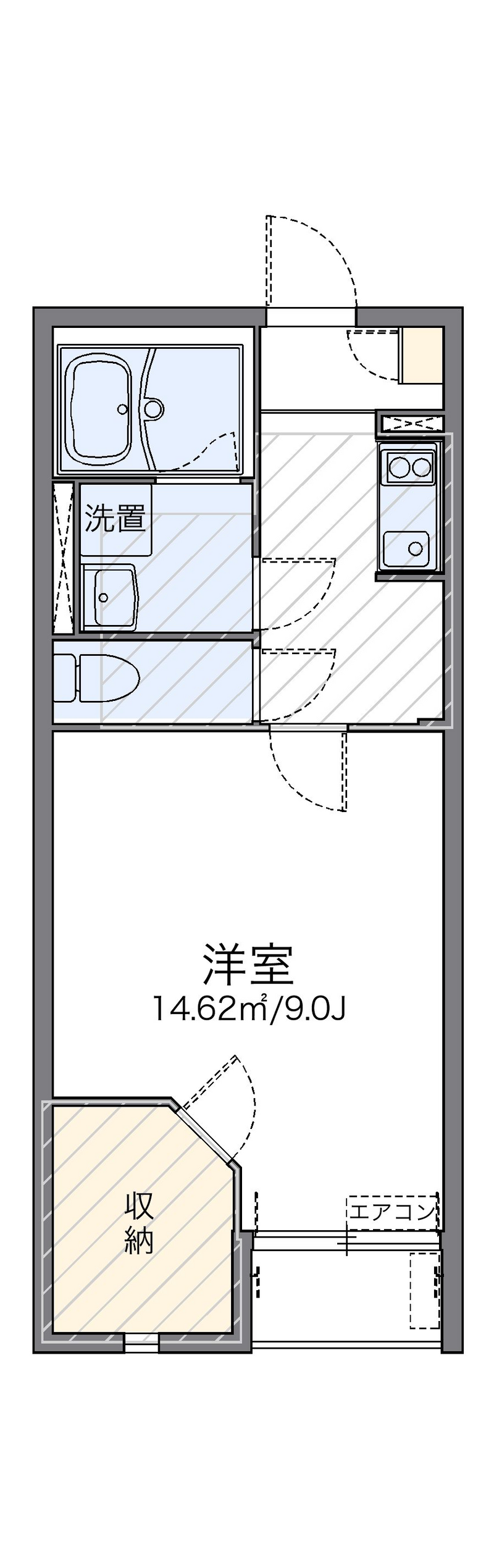 レオネクストさくら 間取図