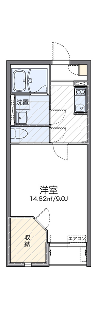 レオネクストさくら 間取り図