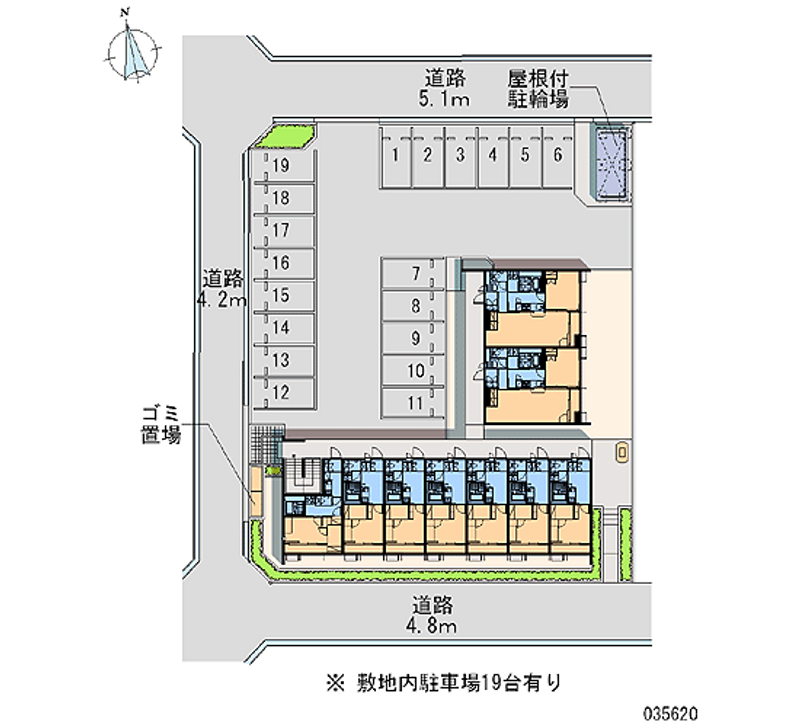 35620 Monthly parking lot