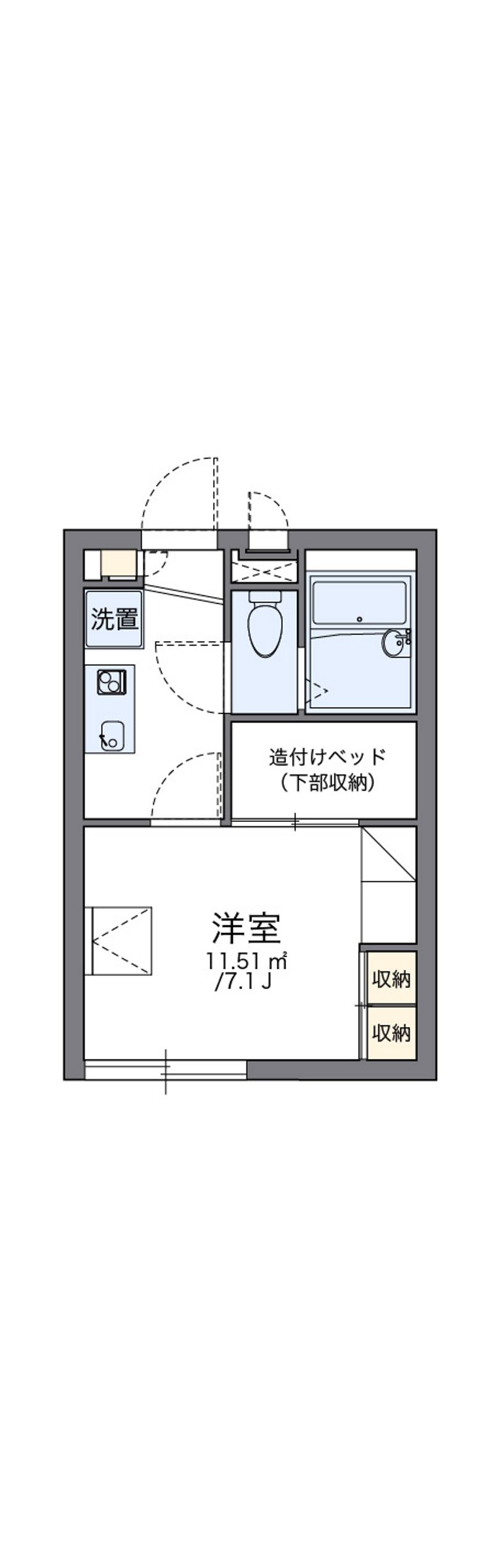 レオパレスＥＸＣＥＥＤ 間取図