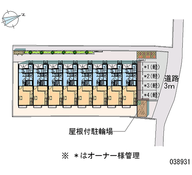 レオパレスＵＹ 区画図