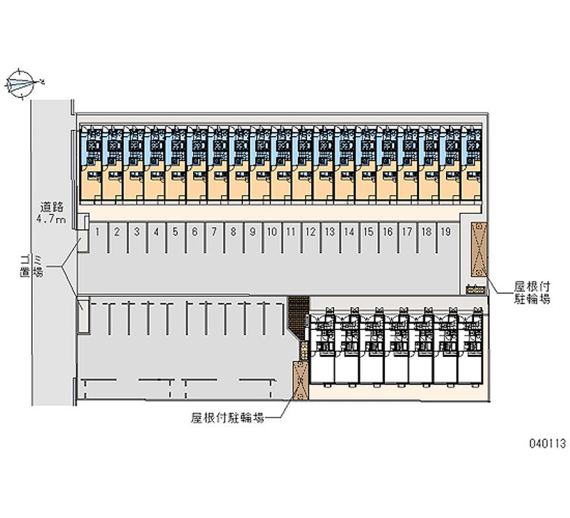 40113 bãi đậu xe hàng tháng