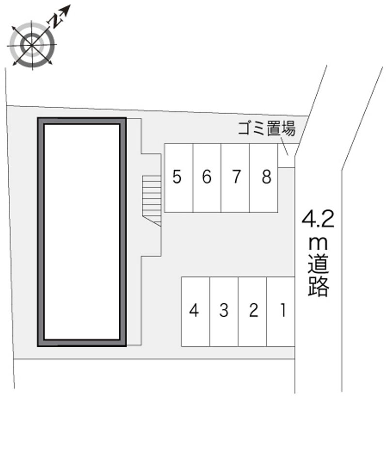 レオパレスＶｉｖｏ 配置図