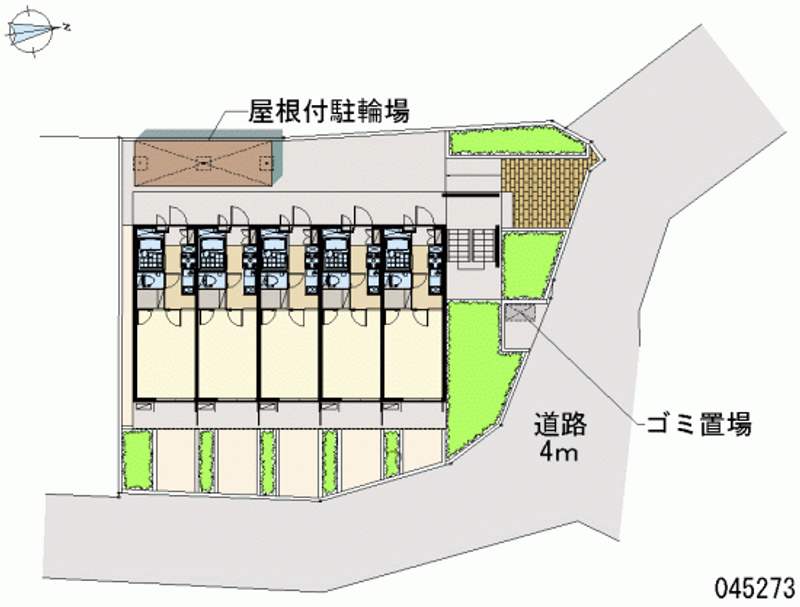 レオパレスエスペランサ扇 区画図
