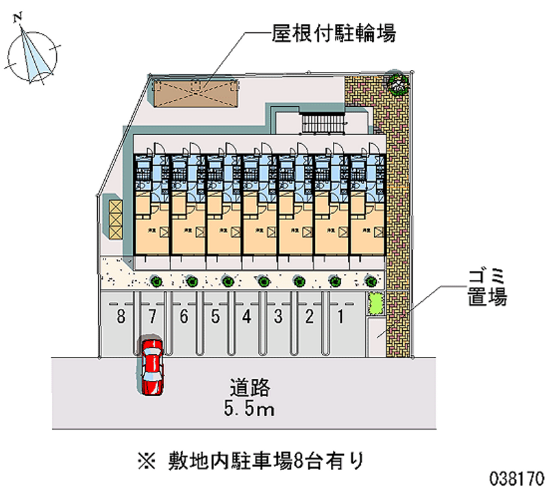 38170月租停車場