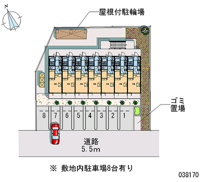 38170 Monthly parking lot