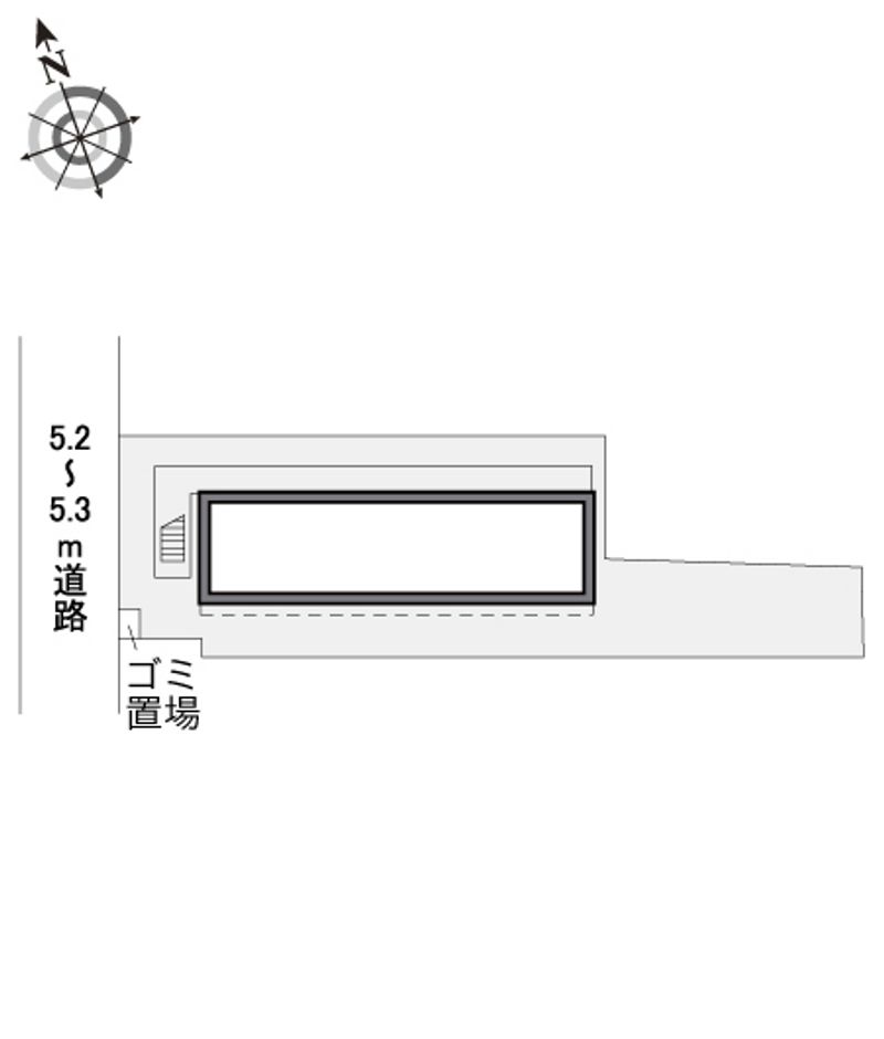レオパレス清水 配置図