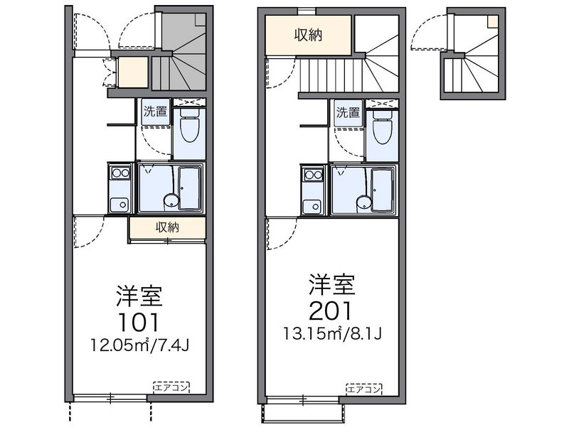 レオネクストブレッツァ　ノース 間取図