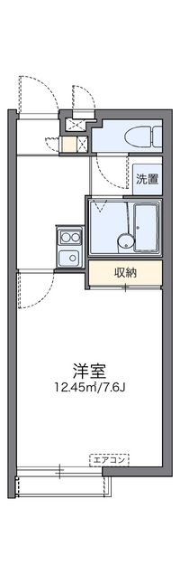レオパレスうるま 間取り図