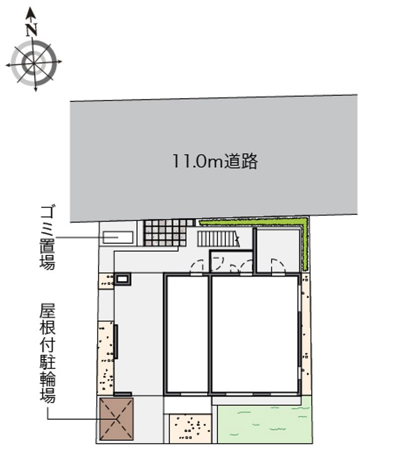 レオネクスト赤堤グランデ 配置図