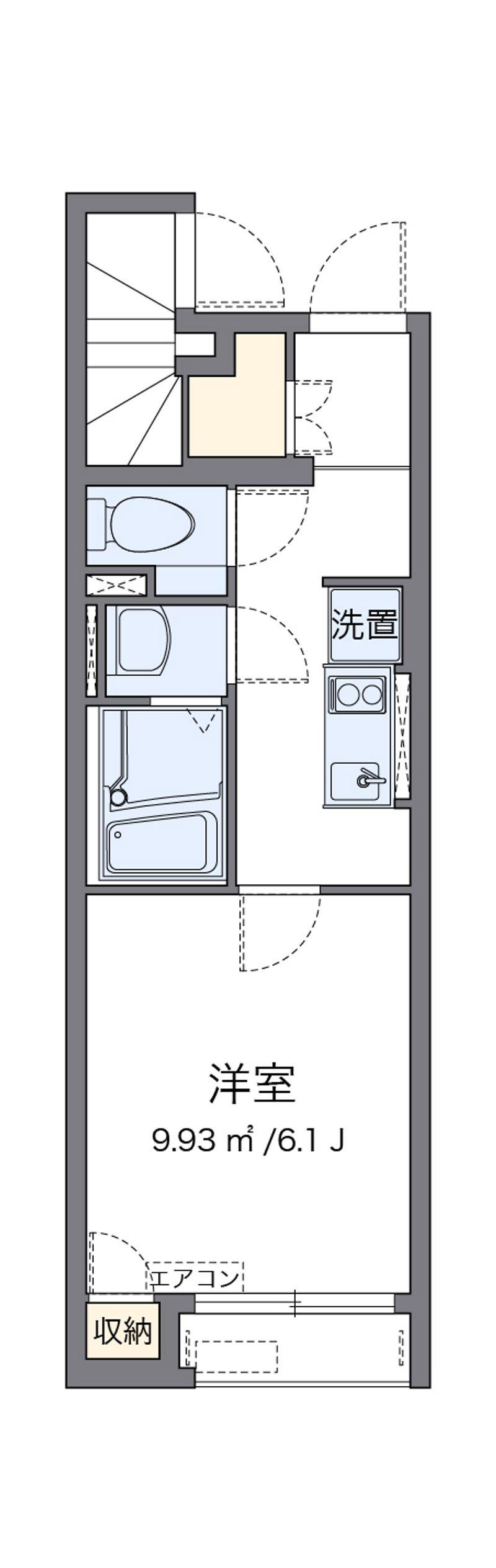 クレイノオステンド 間取図