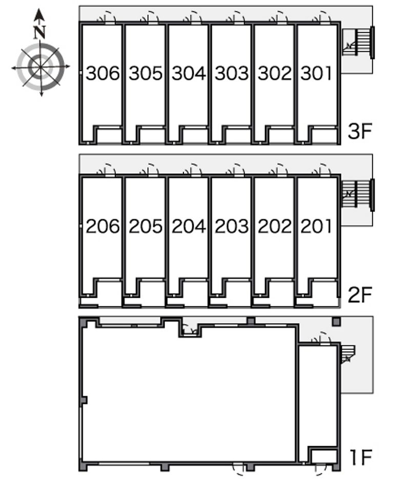 レオネクストグラティチュード 間取り配置図