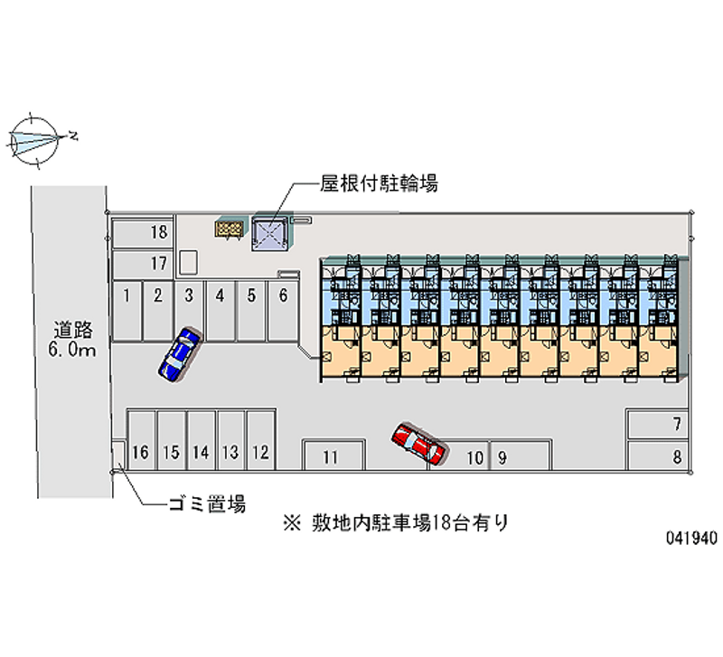 41940 bãi đậu xe hàng tháng