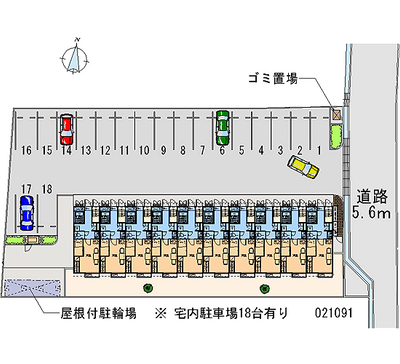 21091 Monthly parking lot