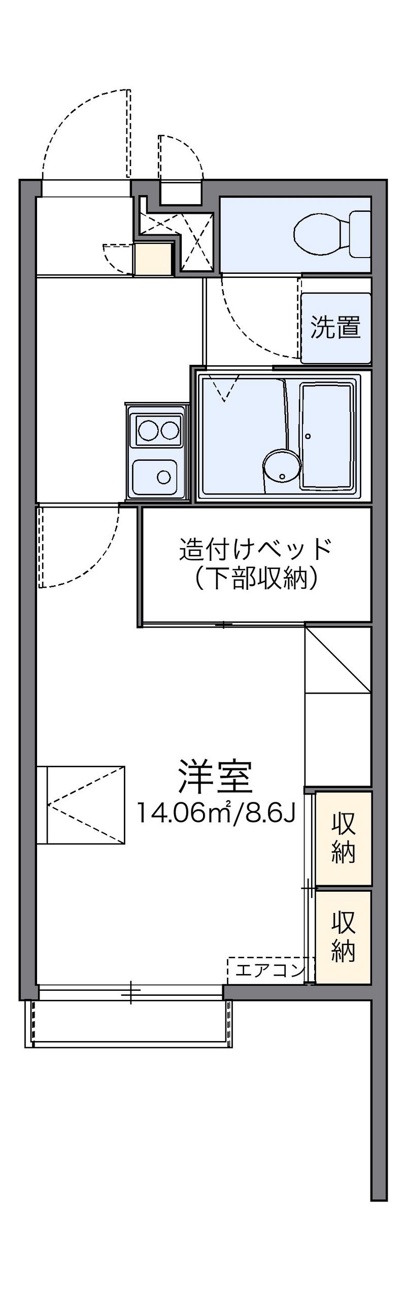 leopalace East auk IV Floor plan