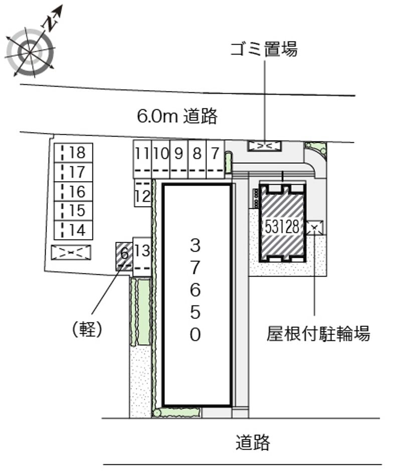 レオネクストアイリス学研台Ⅲ 配置図