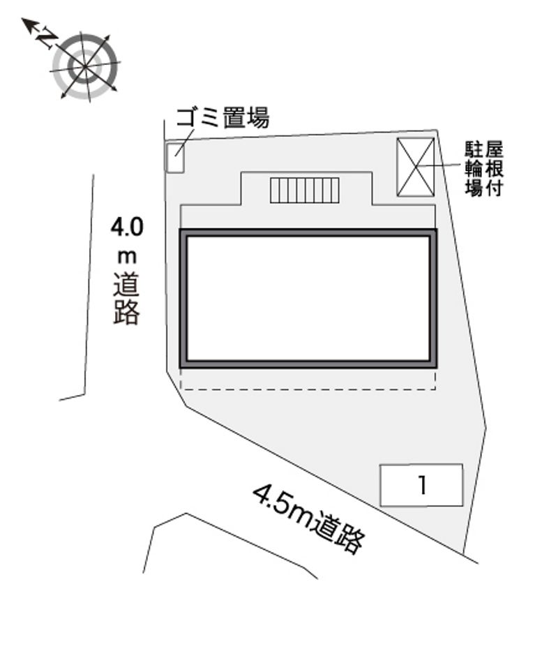 レオパレスＳ 配置図