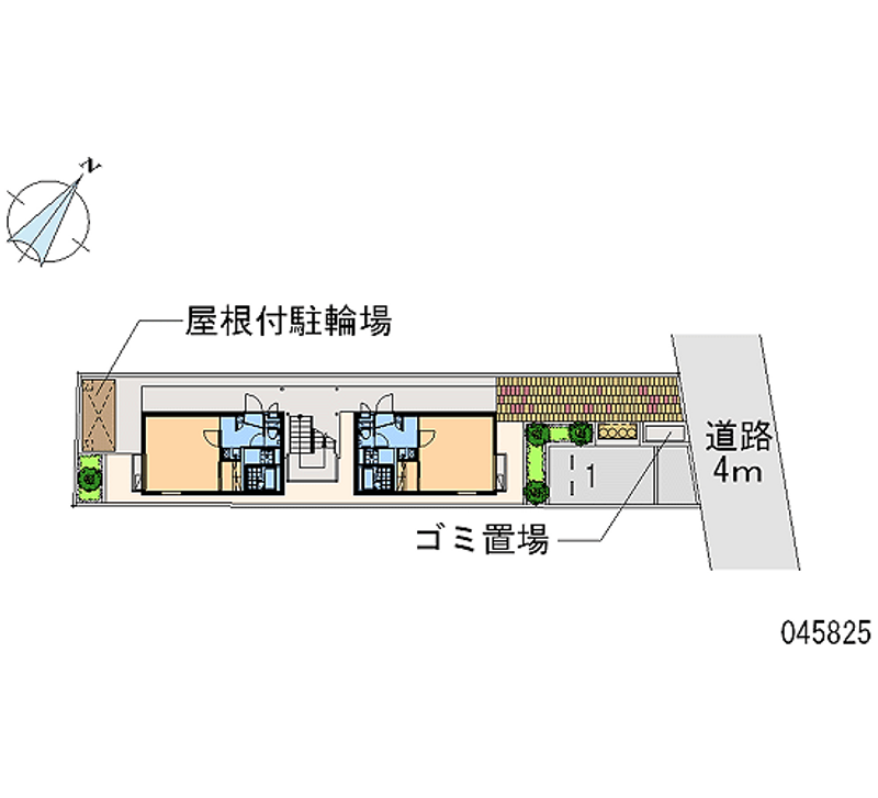 レオパレスきんぐ 区画図