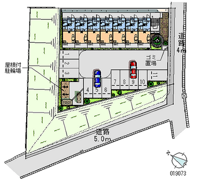 19073 Monthly parking lot