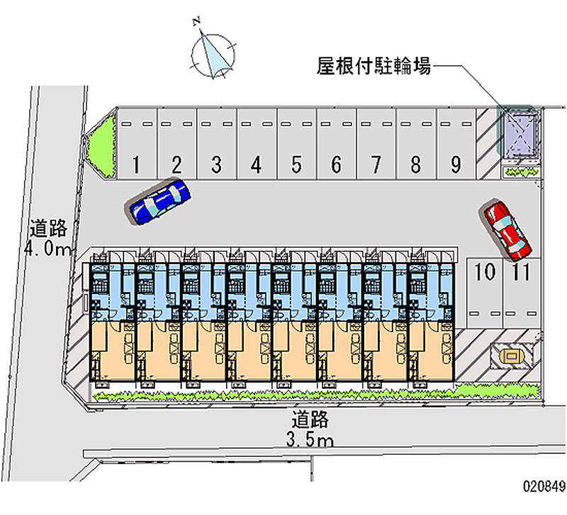 レオパレスエクセレントＳＨＯＵ 月極駐車場