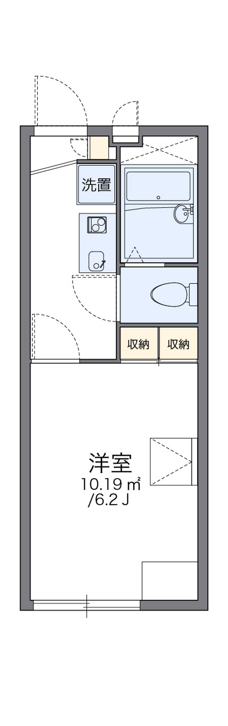 レオパレスＹＳＫＪ 間取り