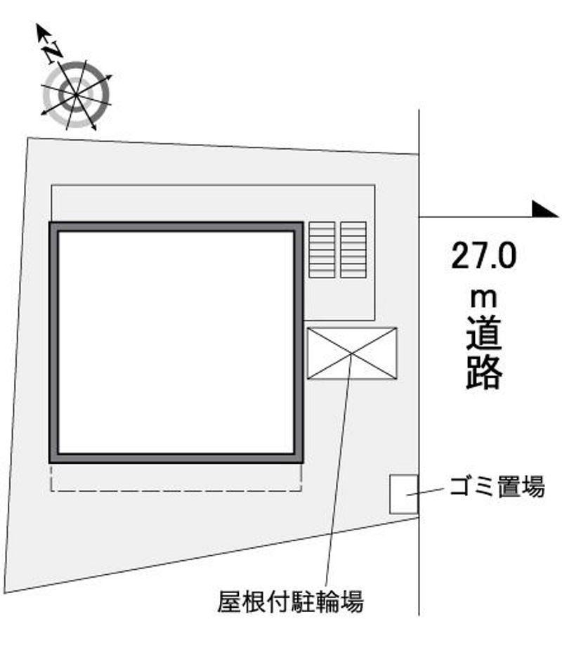 レオパレスゴールデンステージ 配置図