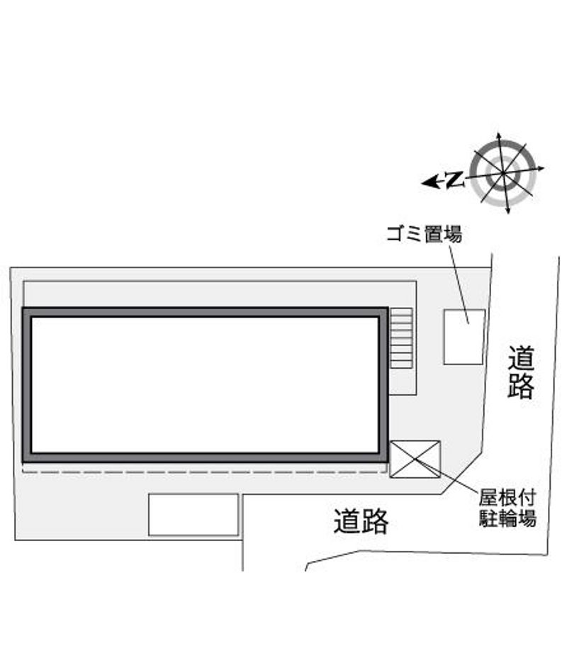 レオパレスバウム　フェルド 配置図