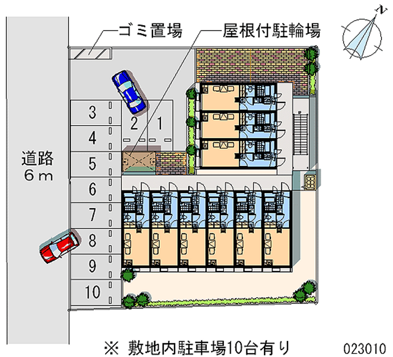 23010 Monthly parking lot