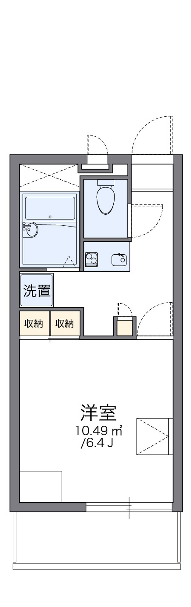 レオパレスＪＯＹ 間取図