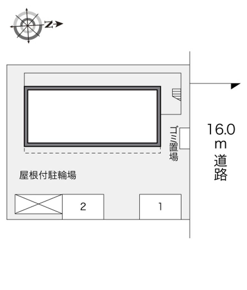 レオパレスクレール 配置図