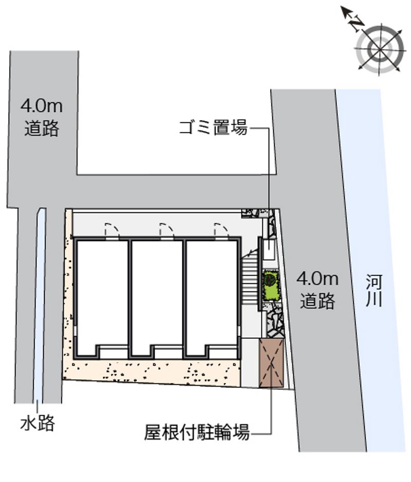 レオネクストシーエスハイムⅡ 配置図